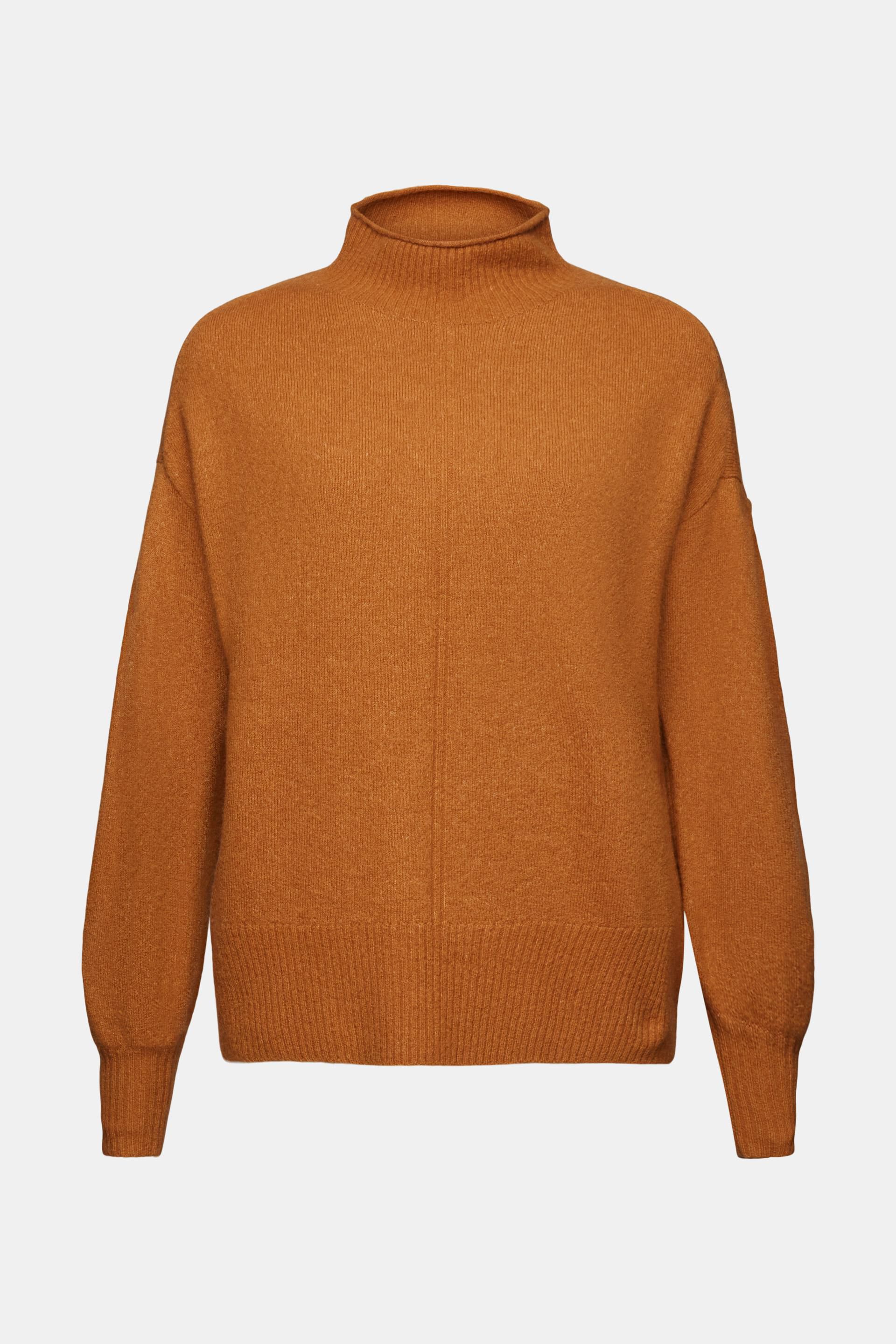 ESPRIT - Mock Neck Sweater at our online shop