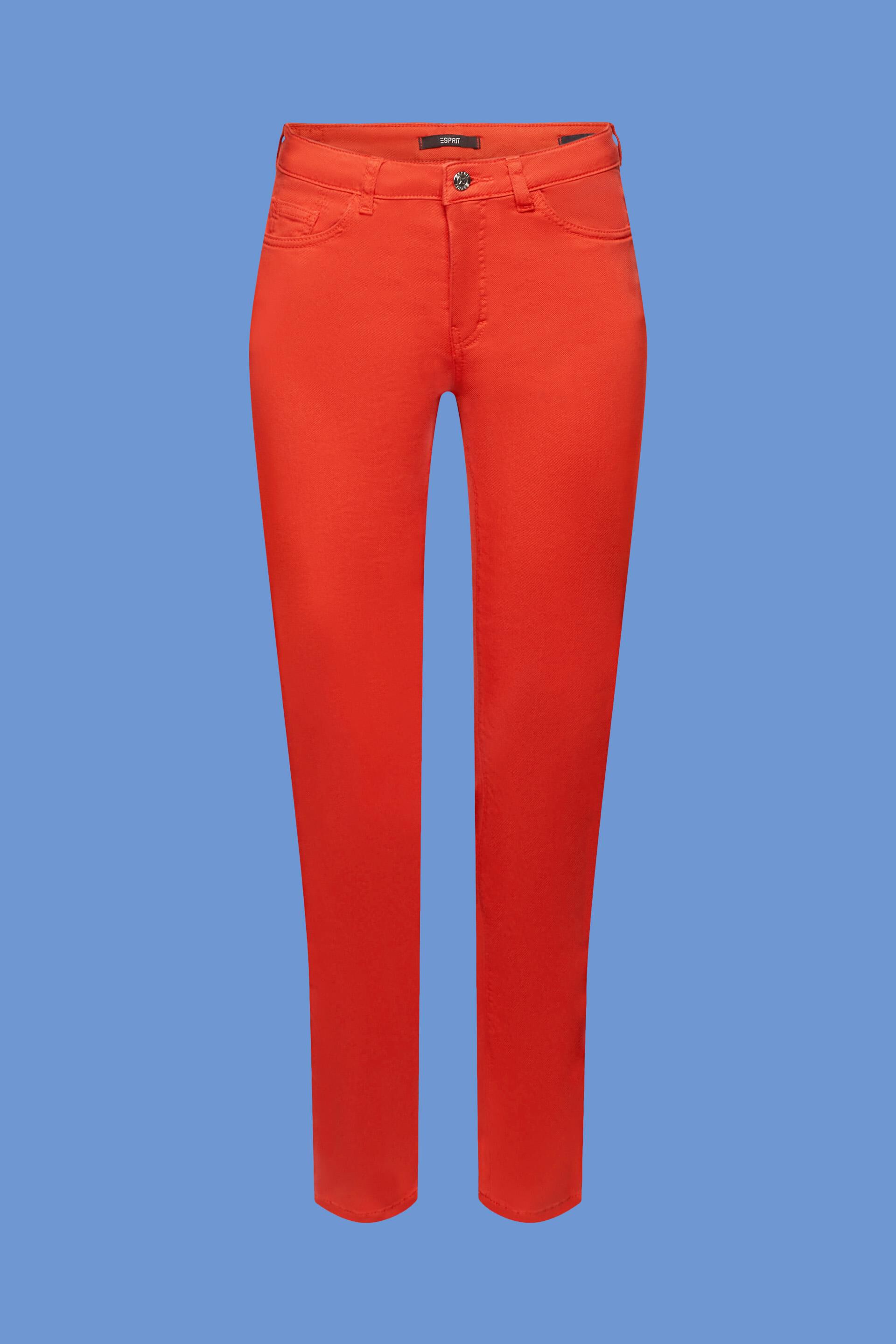 ESPRIT - Mid-rise slim fit jeans at our online shop
