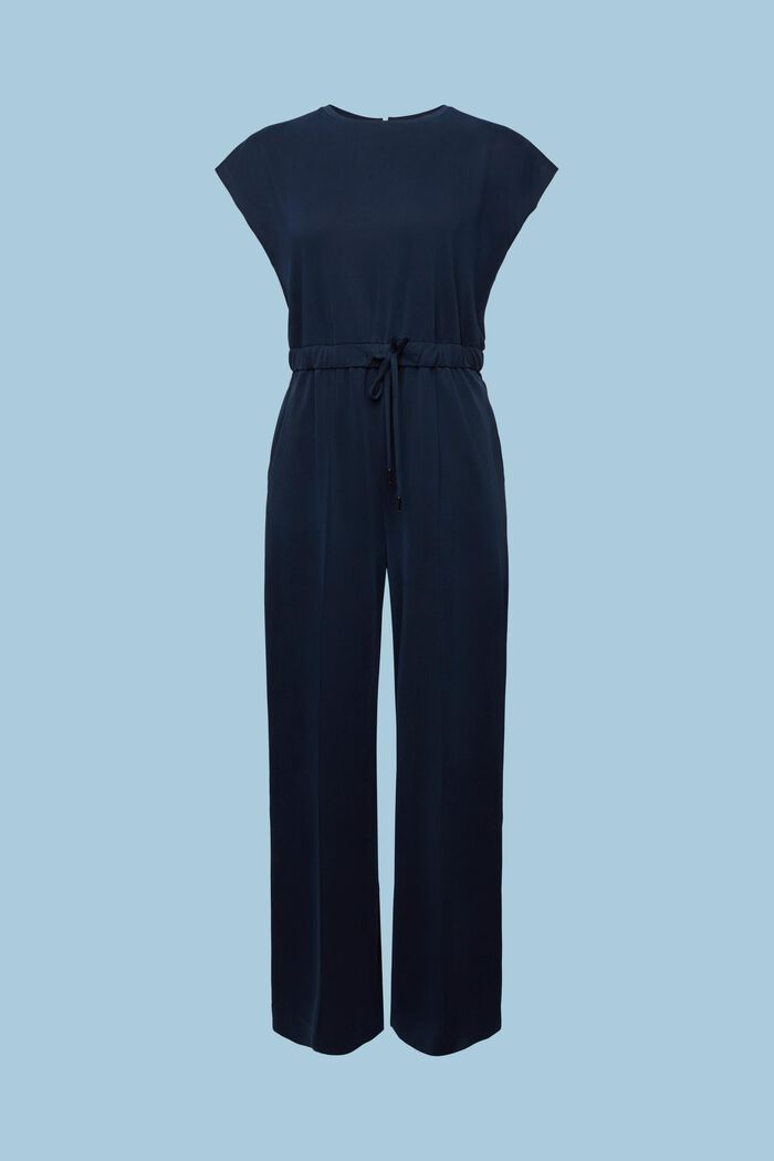 ESPRIT - Permanent Crease Sleeveless Jumpsuit at our online shop