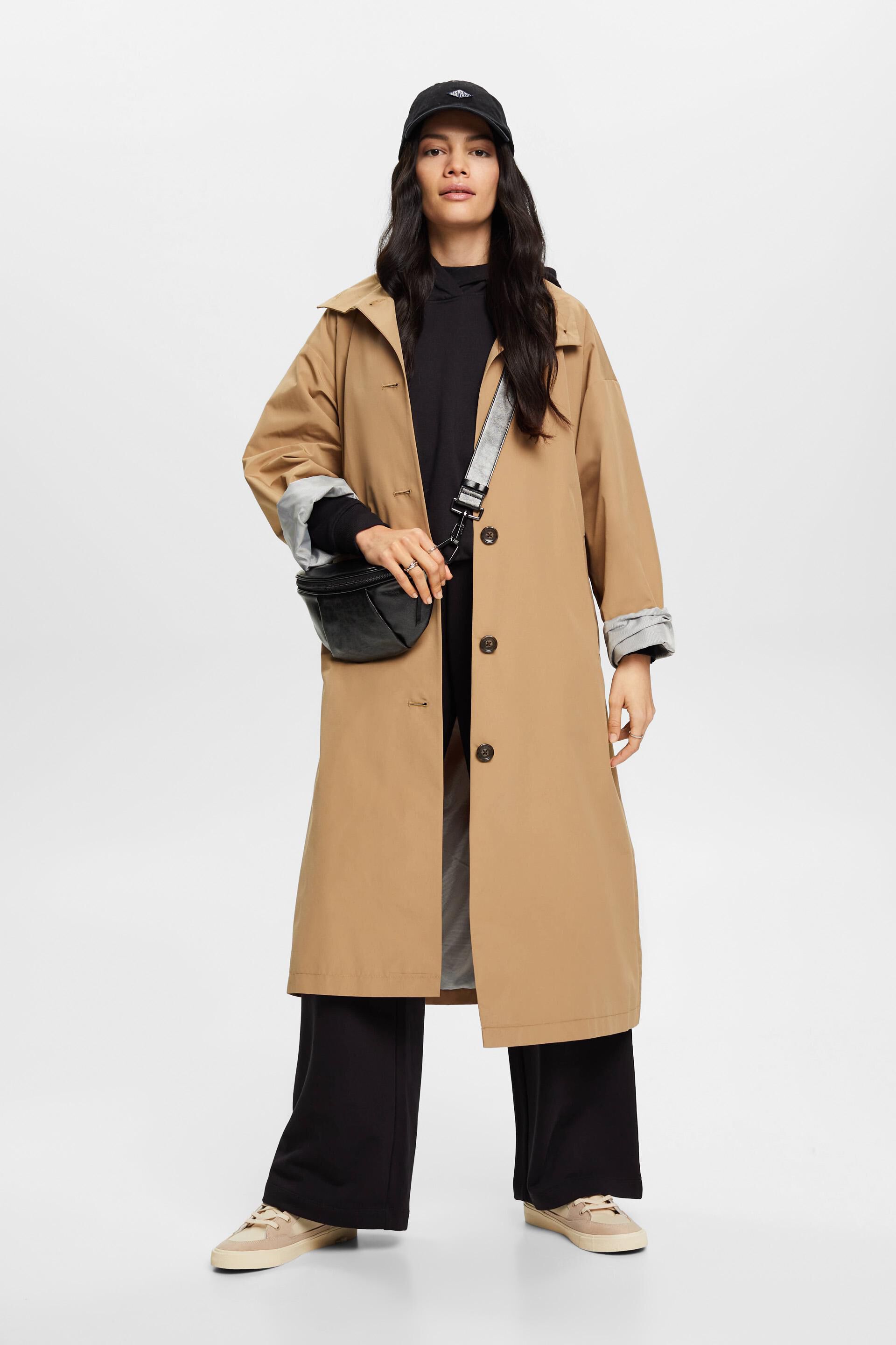 ESPRIT - Oversized trench coat at our online shop