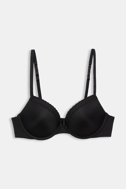 ESPRIT - Seamless Padded Logo Bralette at our online shop
