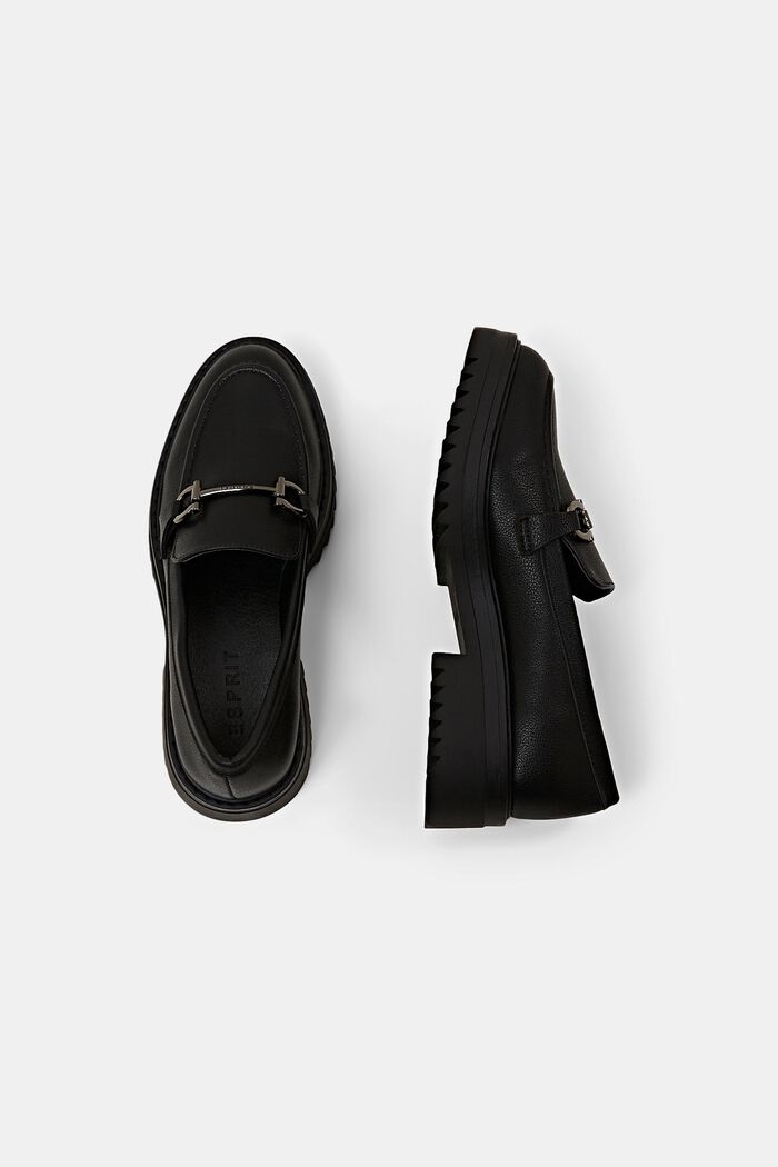 Leather our online ESPRIT - Platform Loafers Vegan at shop
