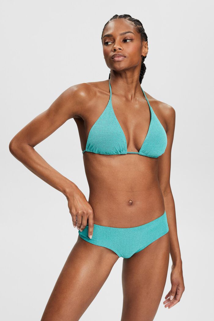 Padded bikini top - Turquoise - Ladies
