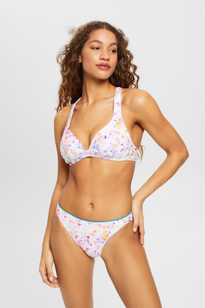 ESPRIT - Mini-sized bikini bottoms with floral pattern at our