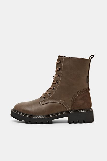 ESPRIT - Vegan Boots online Lace-Up our shop Leather at