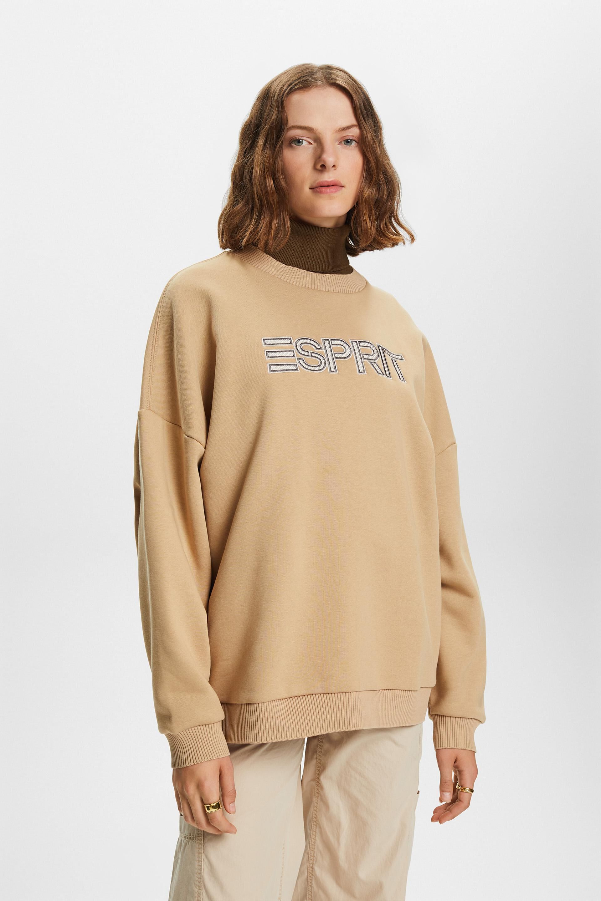 ESPRIT - Oversize Logo Sweatshirt at our online shop