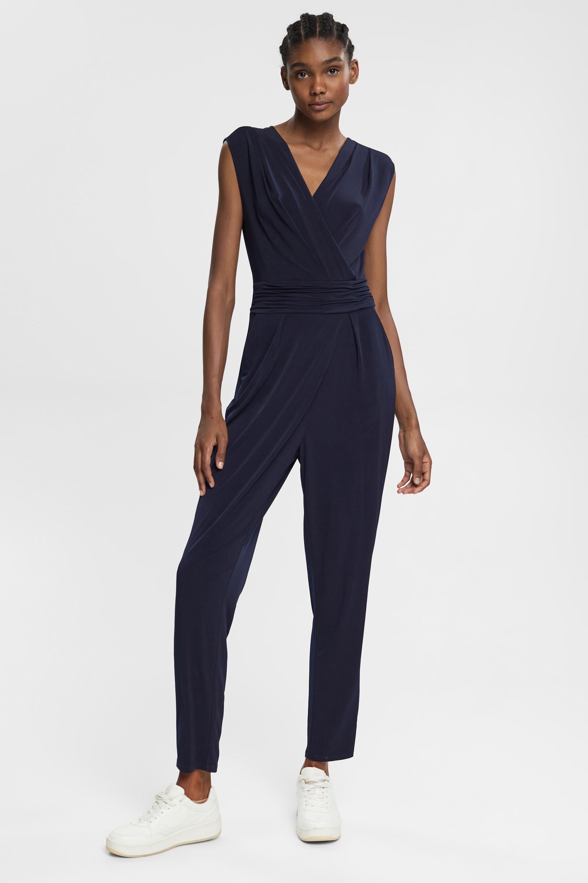 womens jersey knit jumpsuit