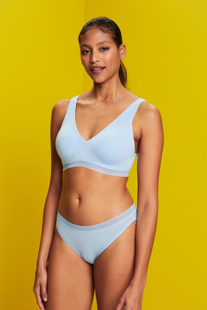 ESPRIT - Seamless Padded Logo Bralette at our Online Shop