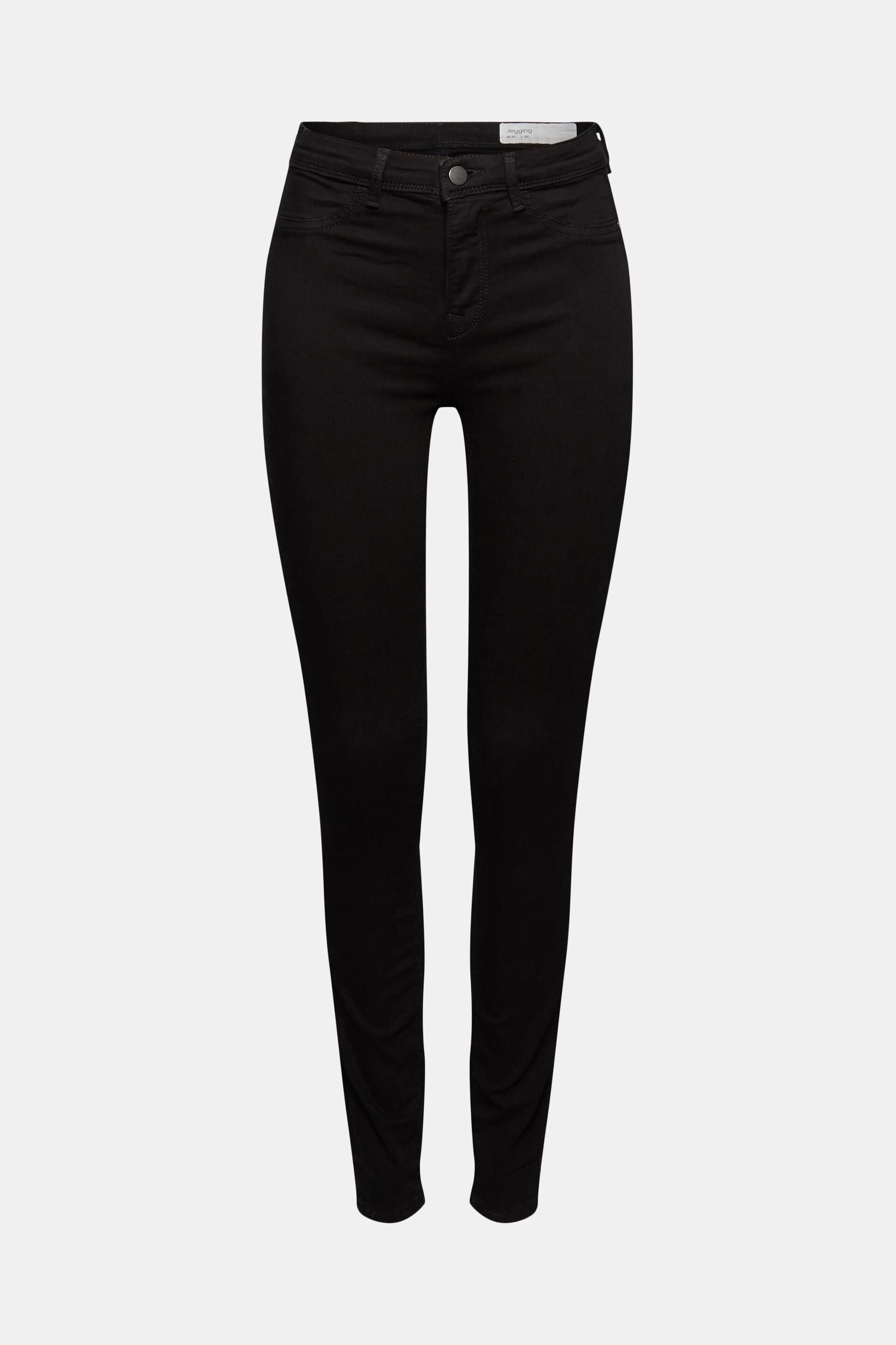 ESPRIT - Organic cotton blend jeggings at our Online Shop