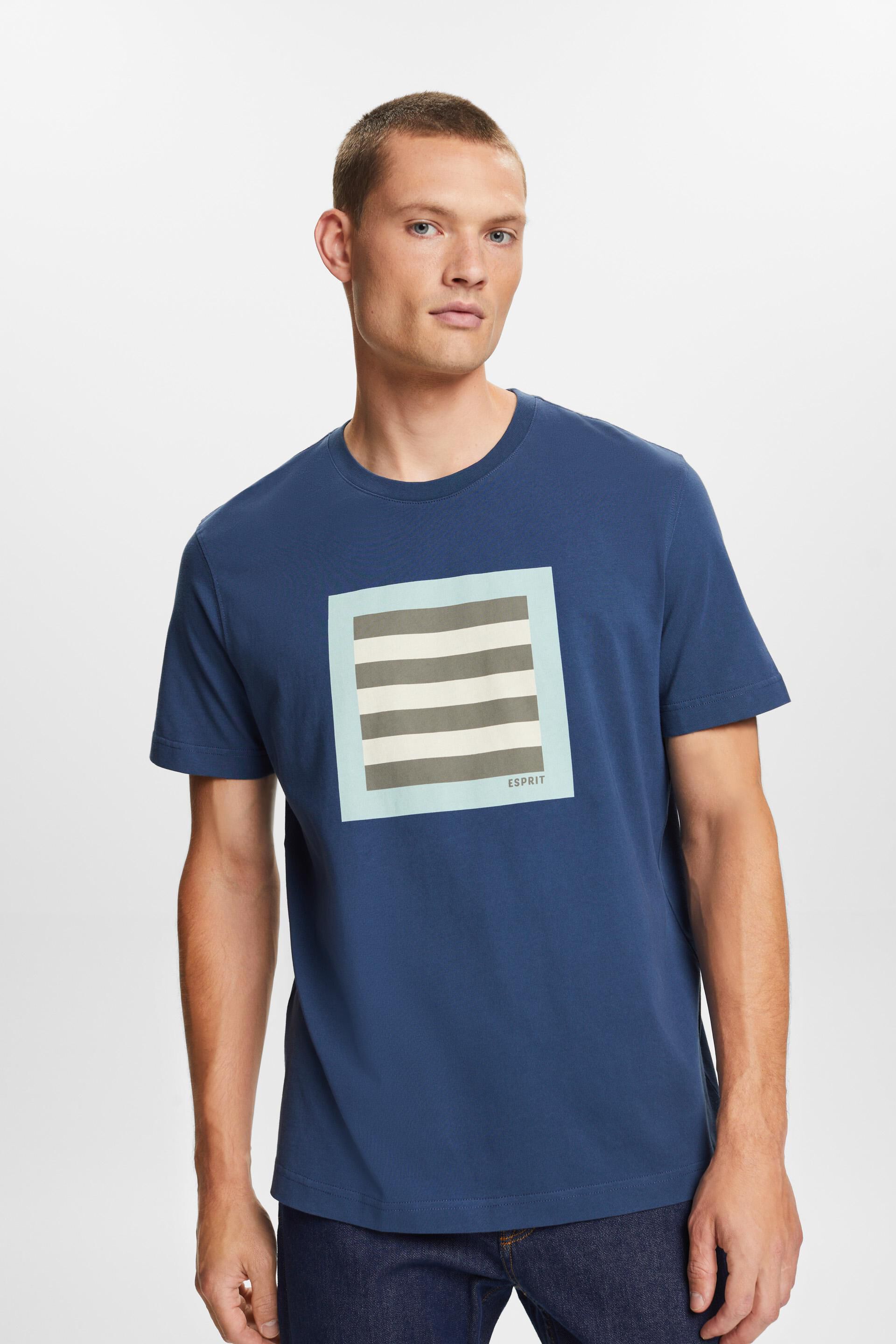 ESPRIT - Graphic Cotton Jersey T-Shirt at our online shop