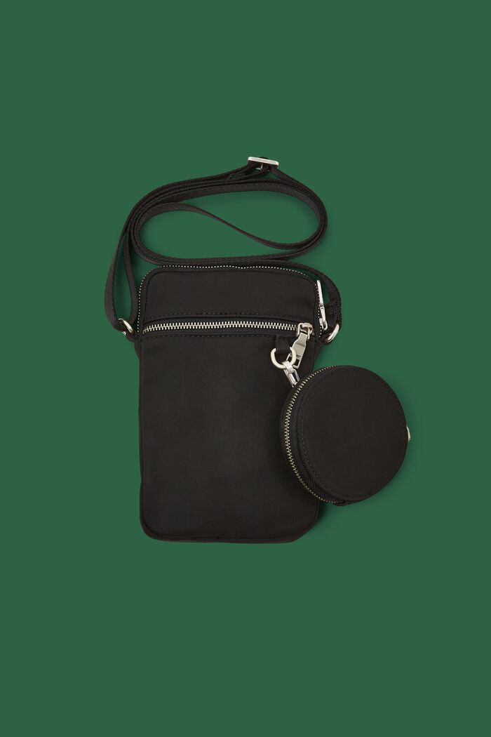 Zara - Nylon Mini Crossbody Bag with Coin Pouch - Green - Men