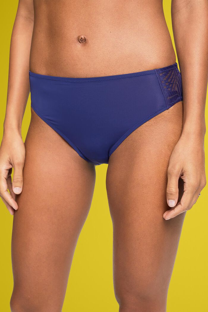 ESPRIT - 2-pack of mini briefs with lace detail at our online shop