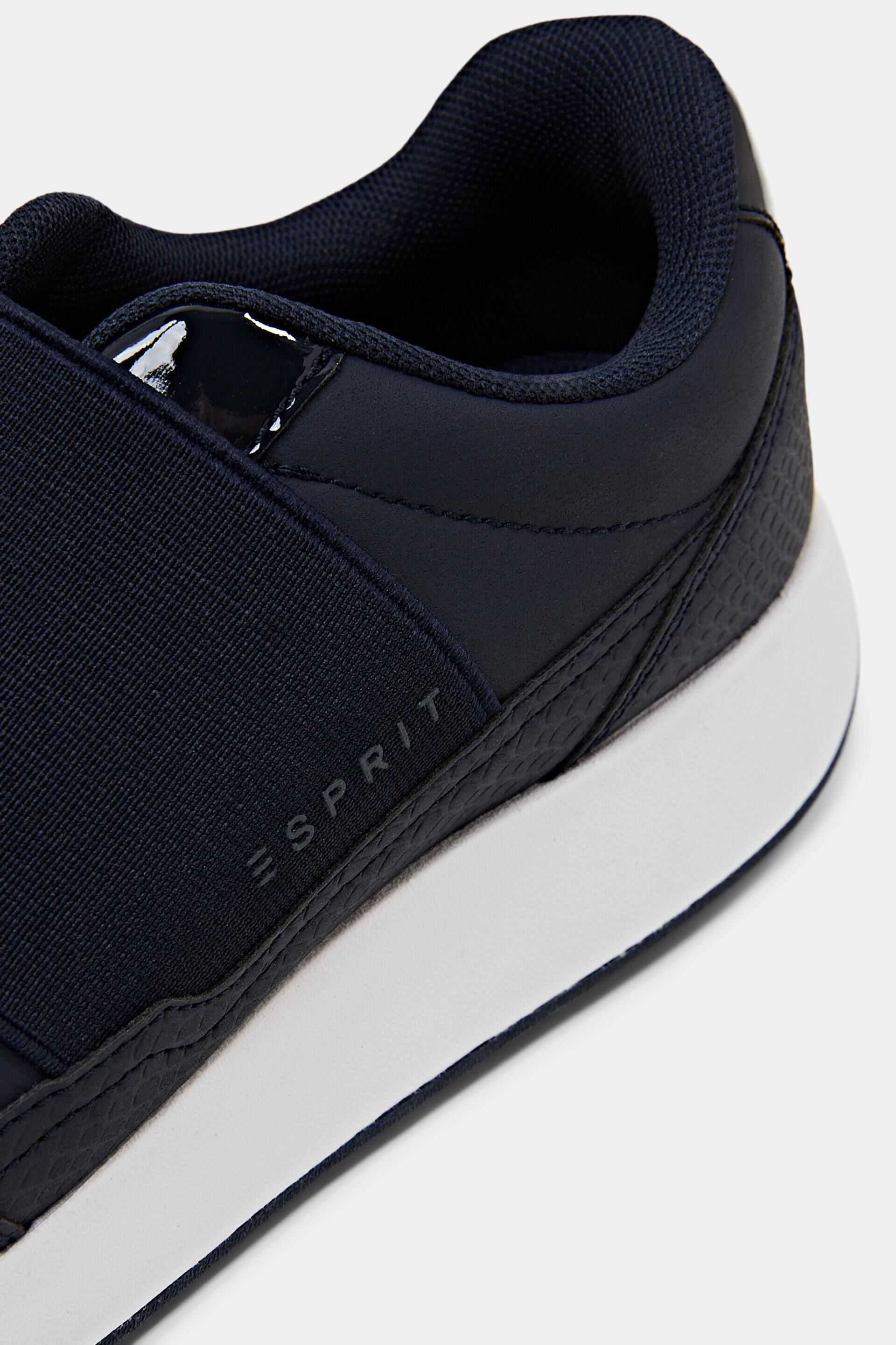 ESPRIT - Faux Leather Slip-On Trainers at our online shop