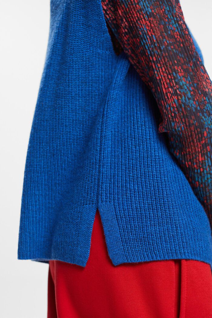 ESPRIT - shop Blend Rib-Knit Wool our Vest online at