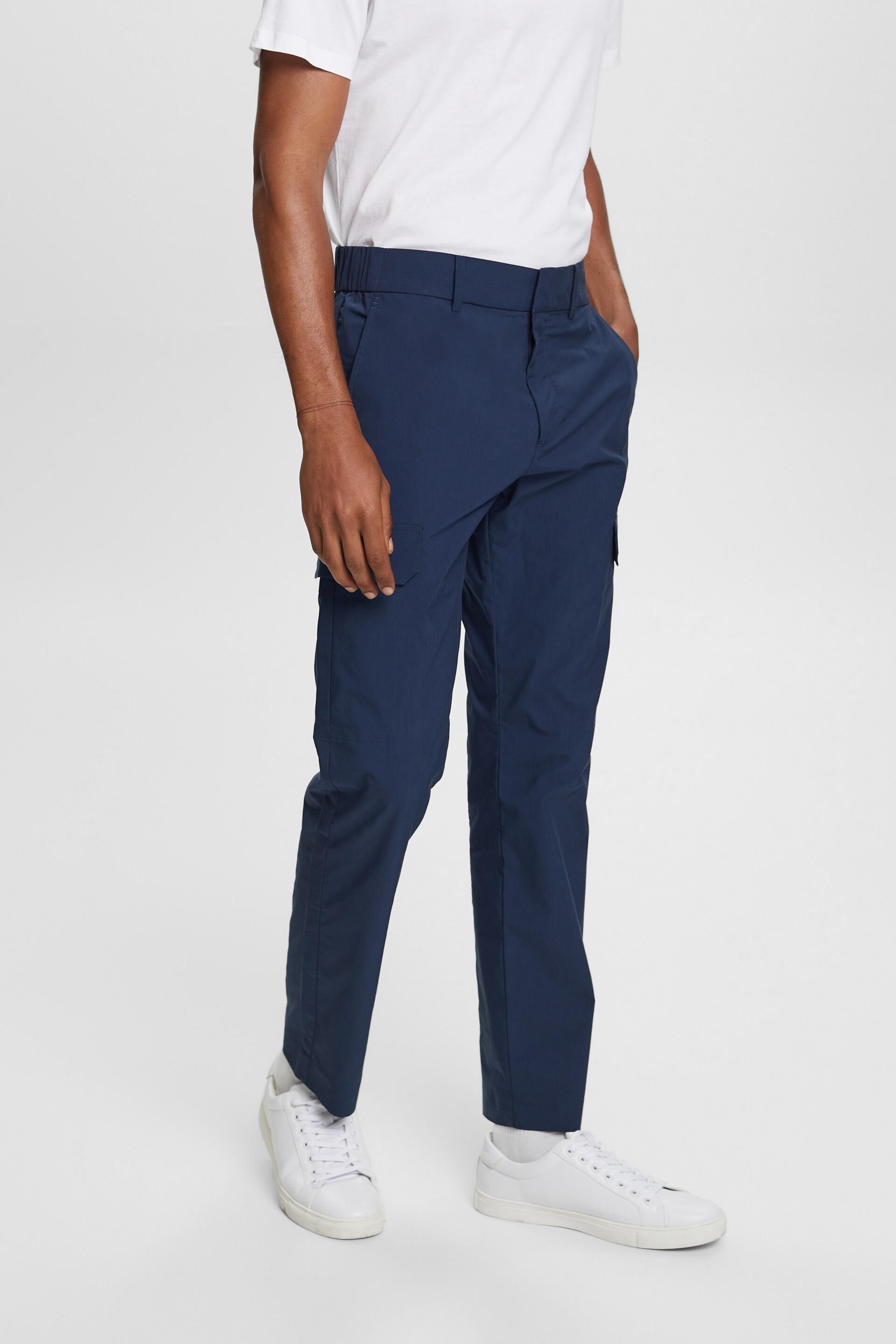 Men Baggy Cargo|men's Cargo Pants - Casual Cotton Trousers With  Multi-pockets & Drawstring