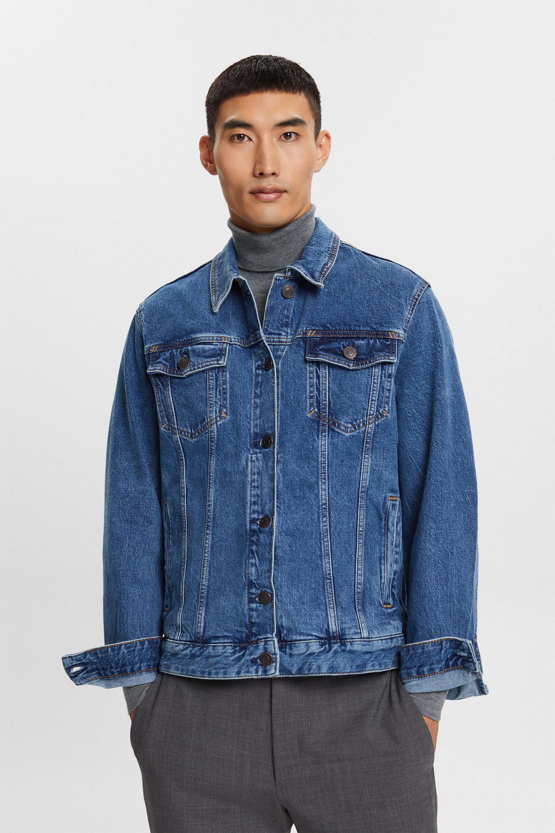 ESPRIT - Jeans trucker jacket at our online shop