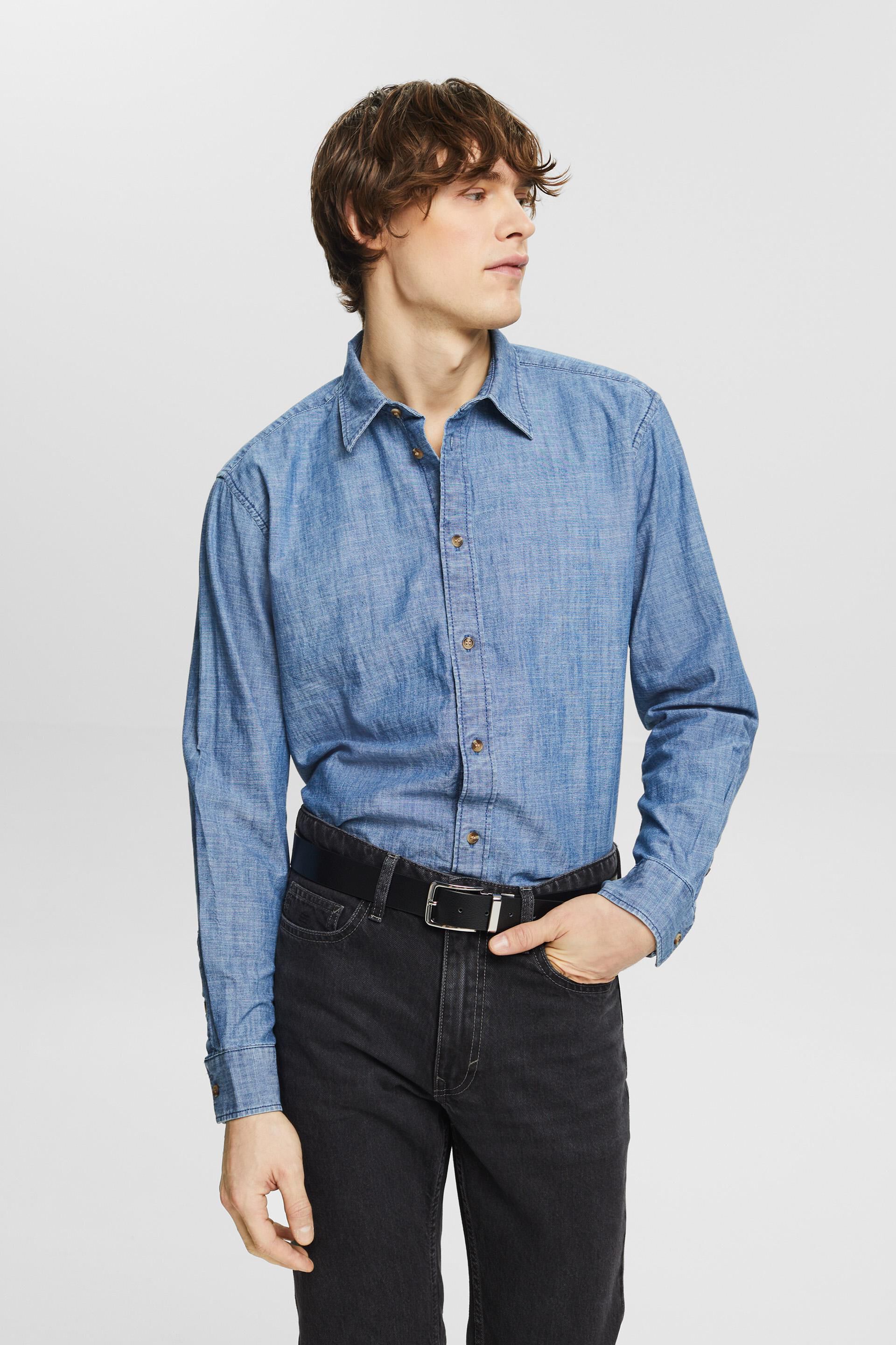Short Sleeve Button Down Shirt | Men's Denim Shirts | Lee UK