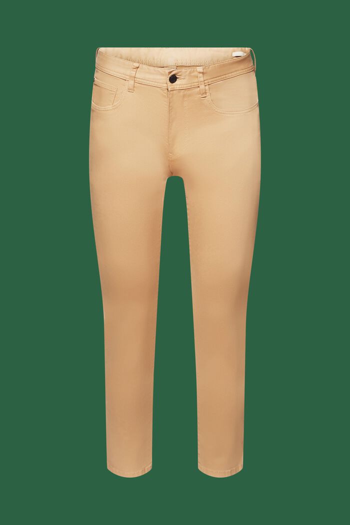 Beige Chino  Tapered Cotton Stretch Trouser - ASKET