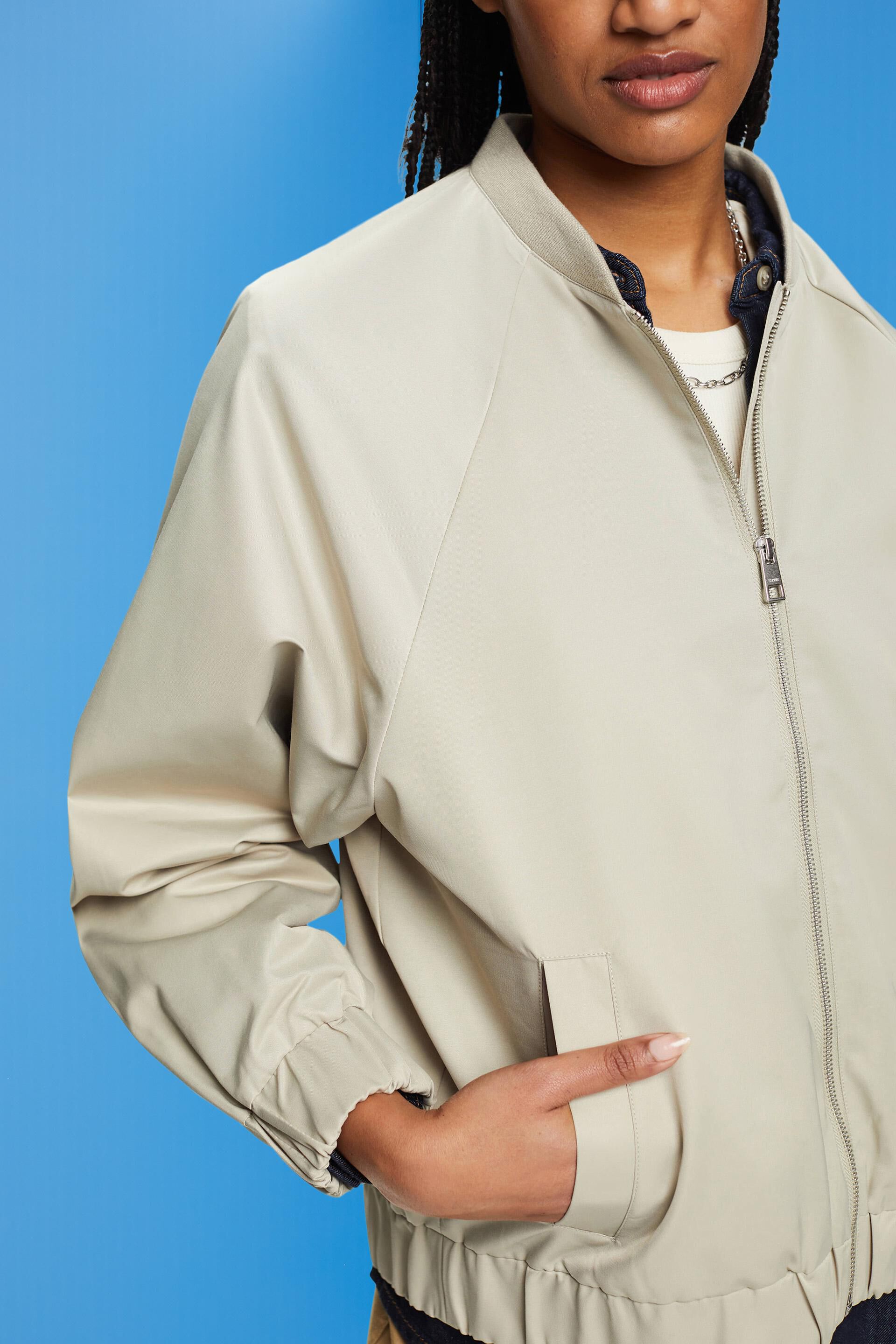 ESPRIT - Loose fit bomber jacket at our online shop