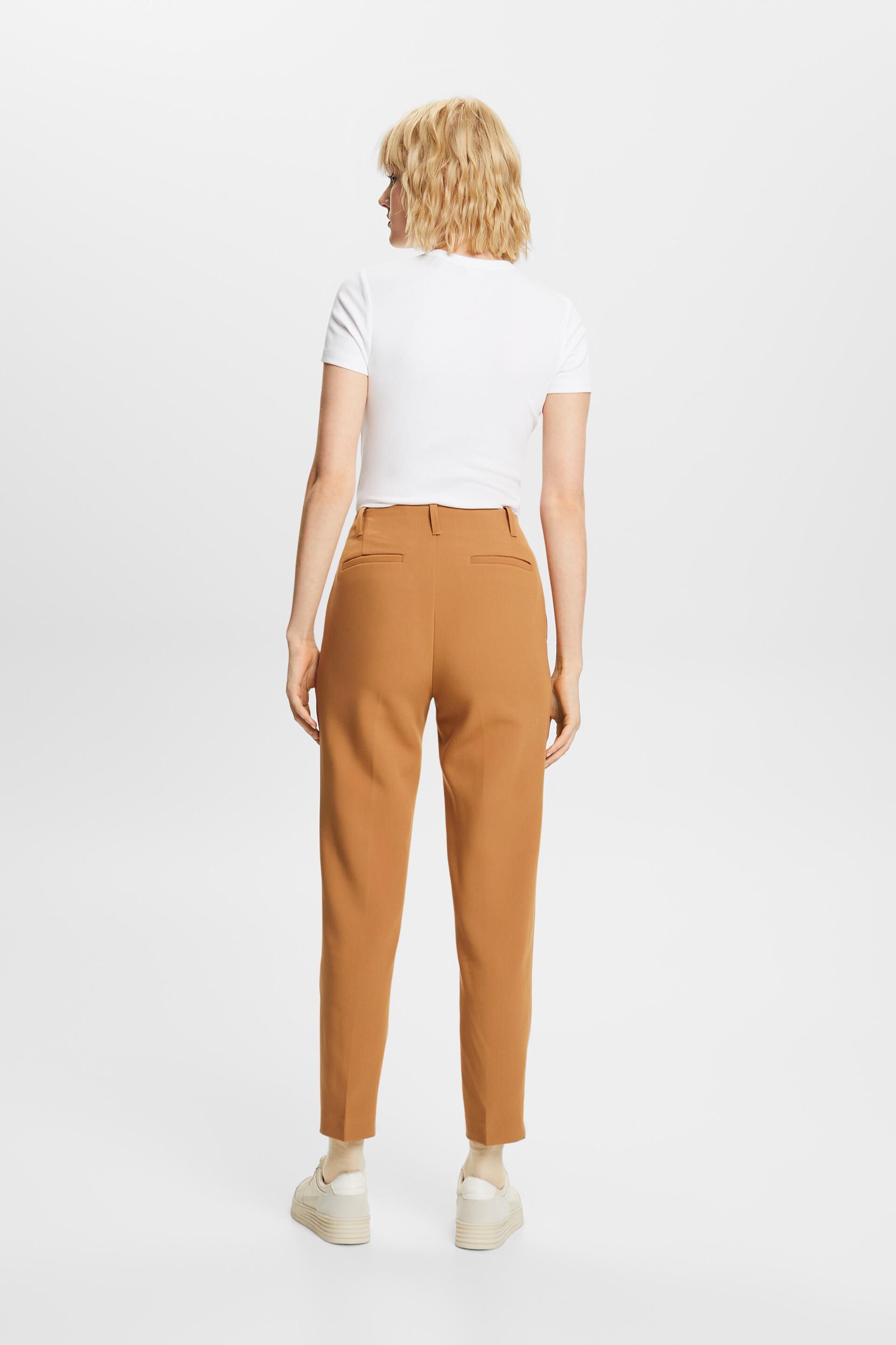 Buy Beige Trousers & Pants for Women by TERRANOVA Online | Ajio.com