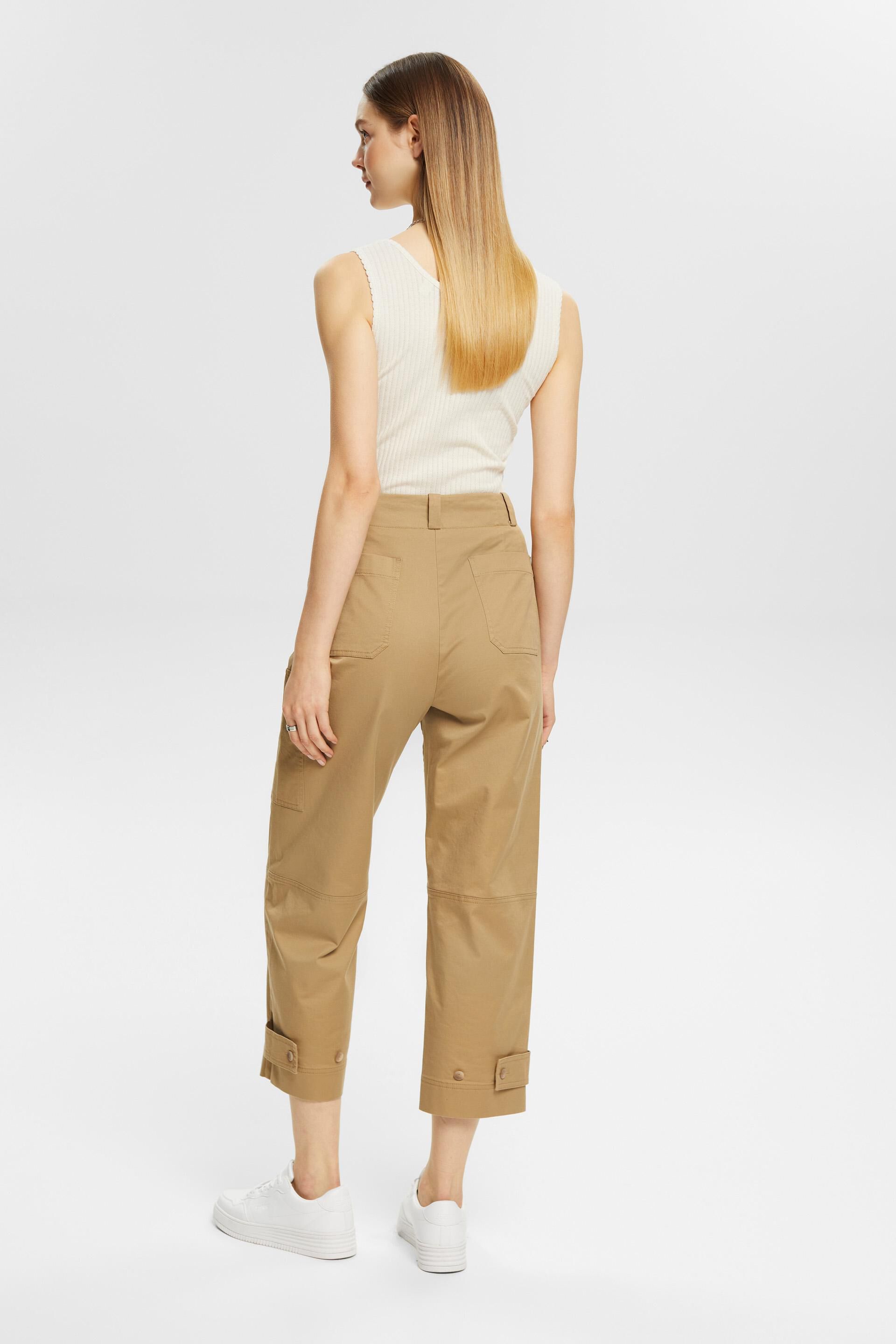 Buy Max Women's Slim Casual Pants (BTM2802_Olive Green_XS) at Amazon.in