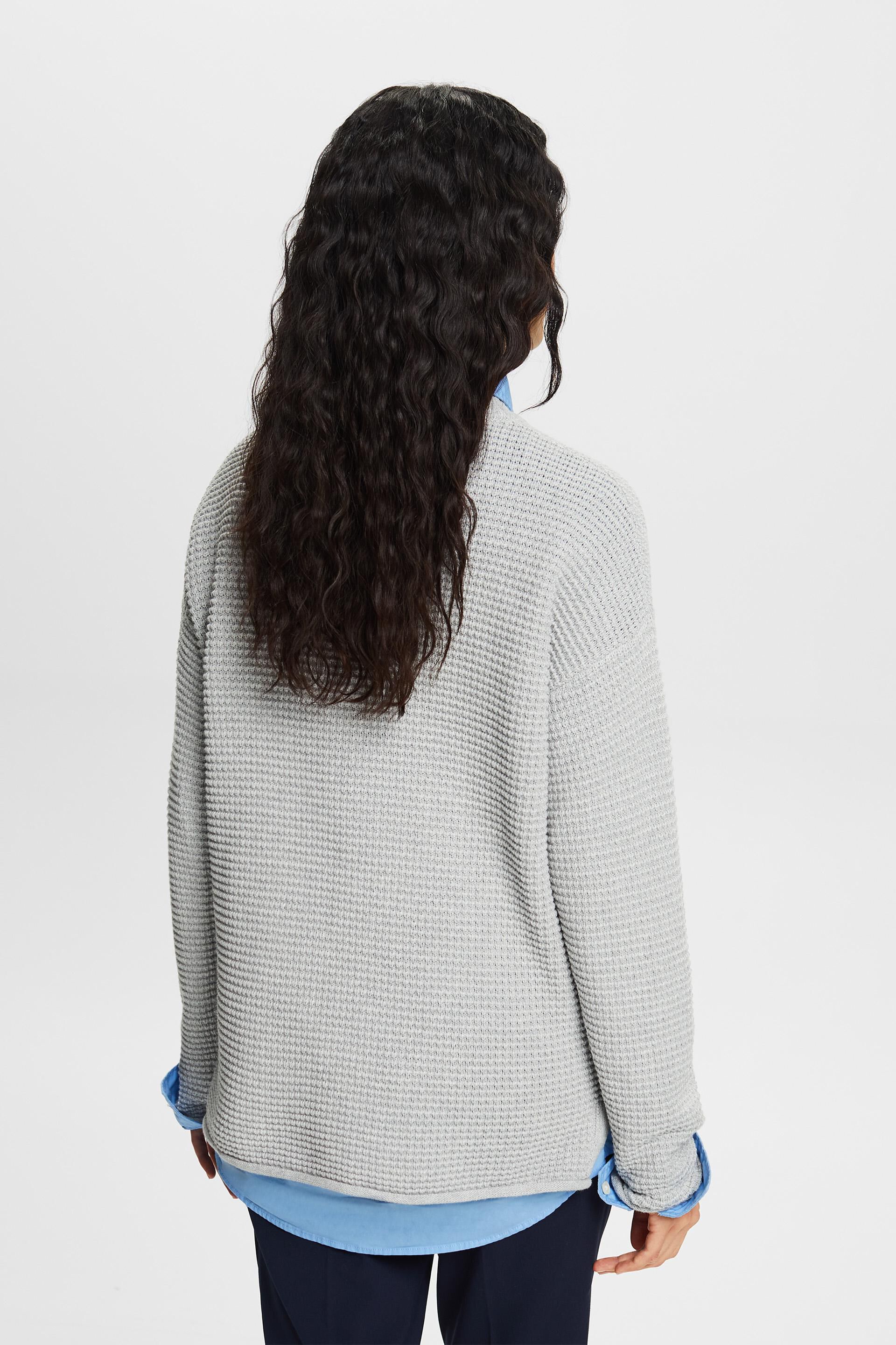 ESPRIT - Textured Knit Sweater at our online shop