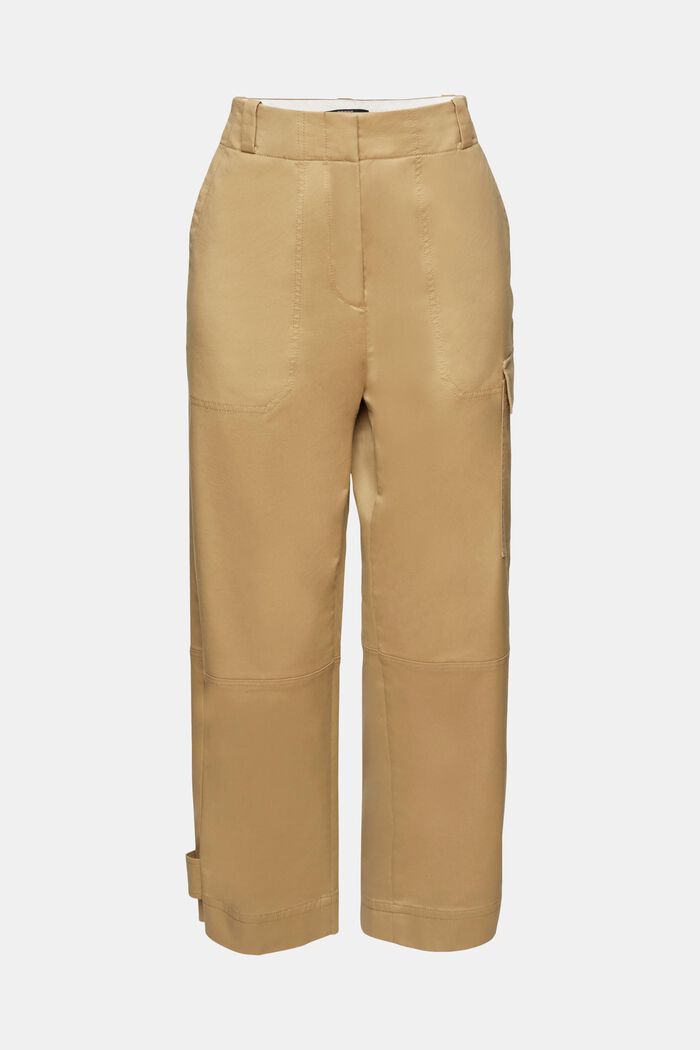 ESPRIT - Cargo-style cropped trousers at our online shop