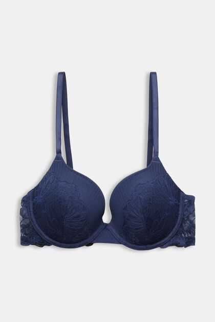 Esprit FEMININE SEXY BRA - Push-up bra - navy/dark blue 
