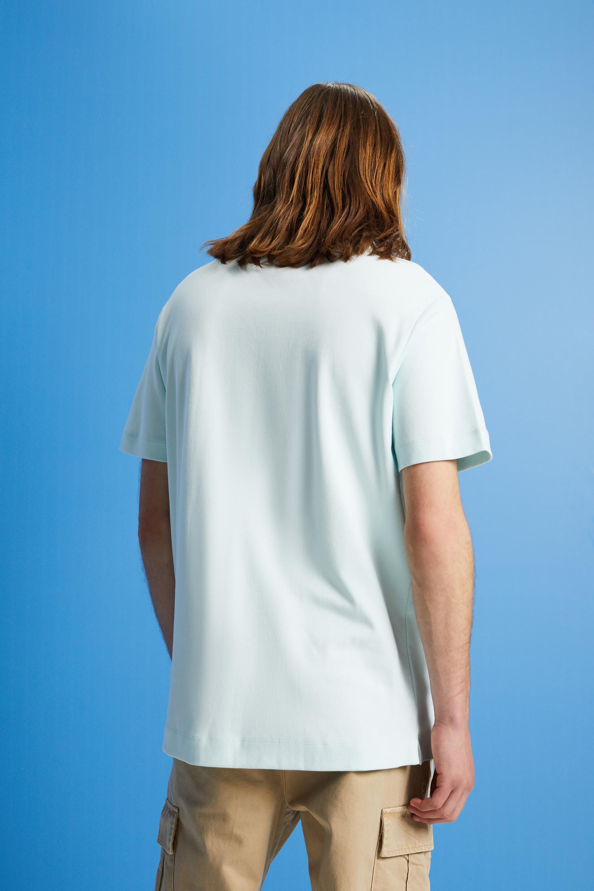 ESPRIT - Pima cotton polo shirt at our online shop