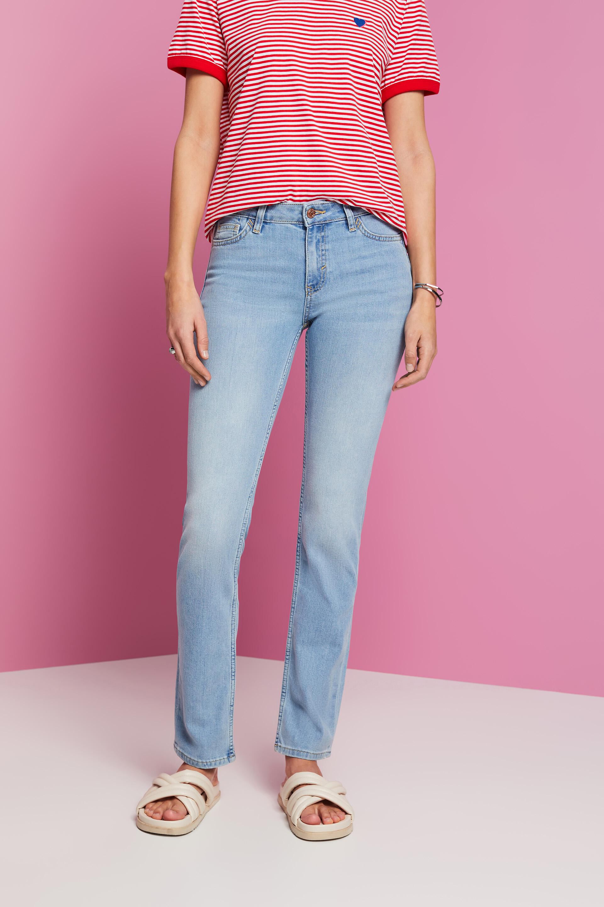 ESPRIT - Stretch jeans, COOLMAX® EcoMade at our online shop