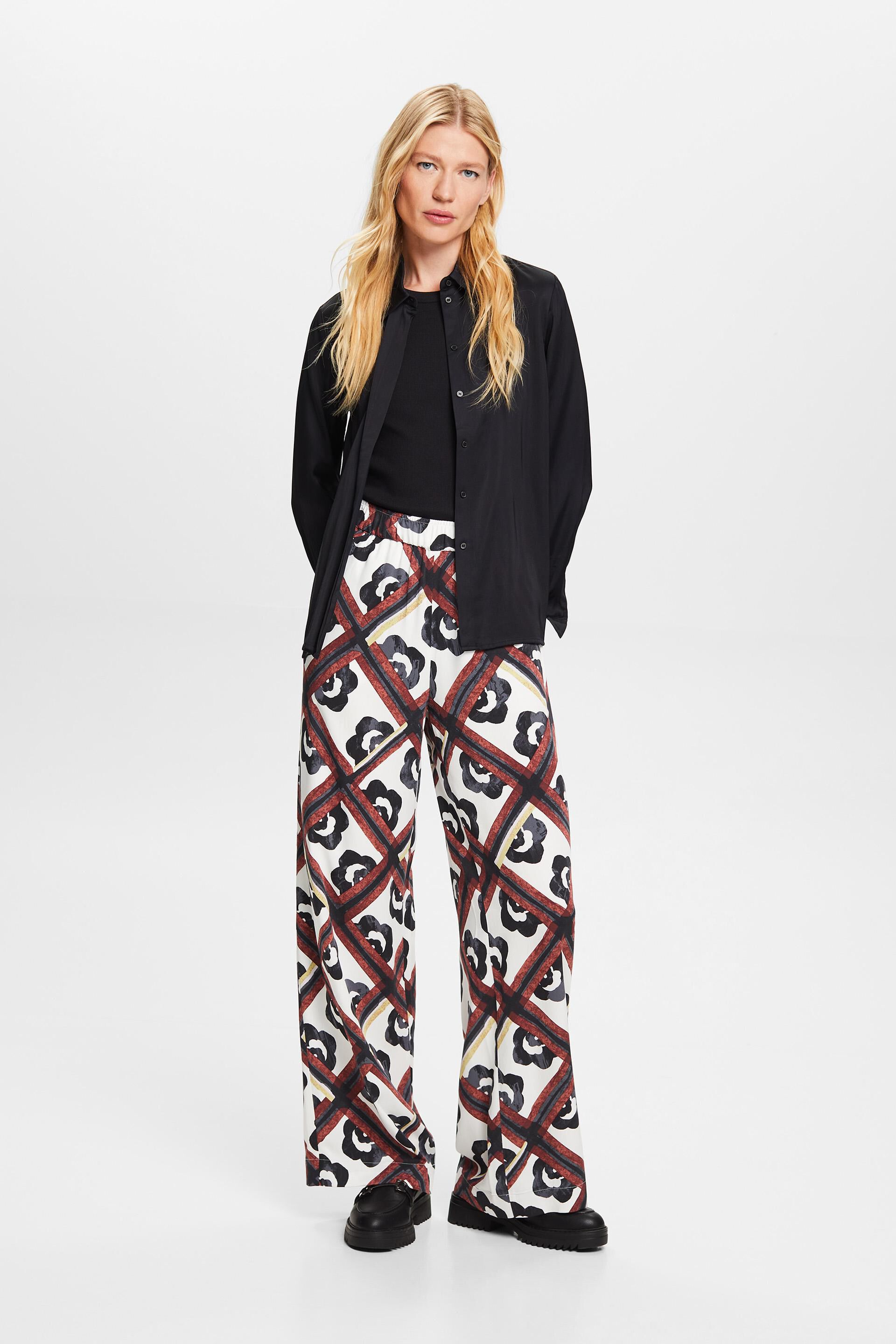 ZARA NEW WOMAN PAISLEY PRINT PALAZZO TROUSERS PANT YELLOW XS-XL 2809/831 |  eBay