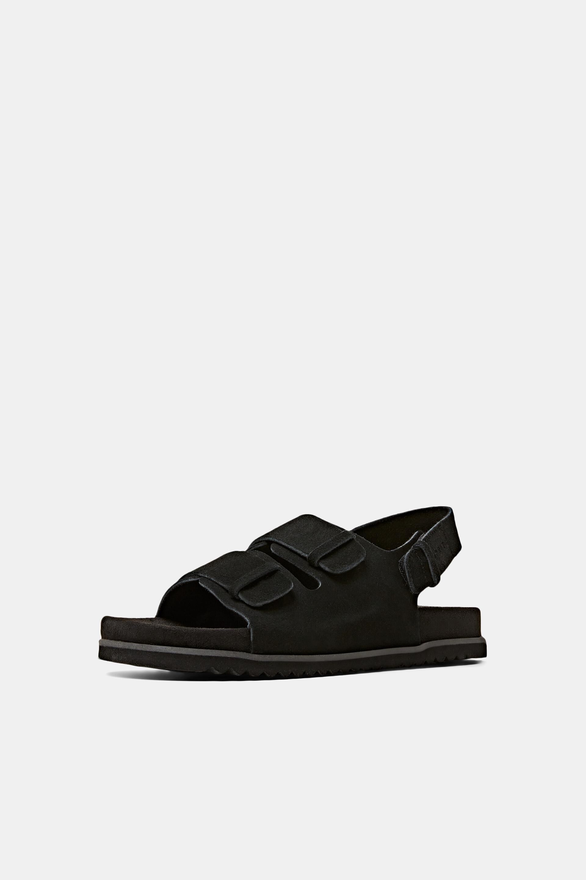 Buy TF STAR Men?s Arizona Cow Suede Leather Slide Sandals,2-Strap  Adjustable Buckle,Casual Slippers, Slide Cork Footbed shoes Online at  Lowest Price Ever in India | Check Reviews & Ratings - Shop The