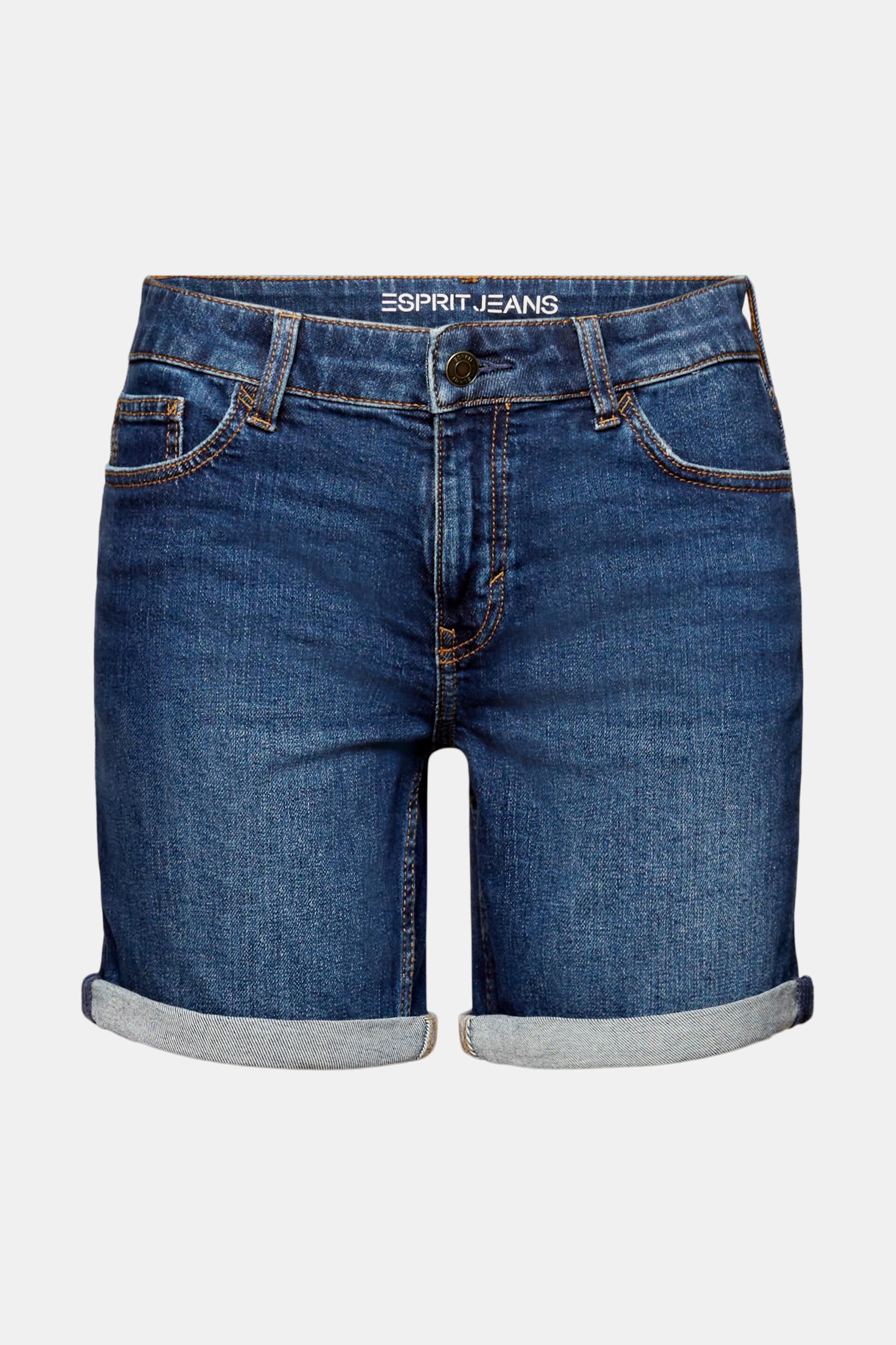 ONLY Pacy High Waisted Denim Shorts In Light Blue Denim | MYER