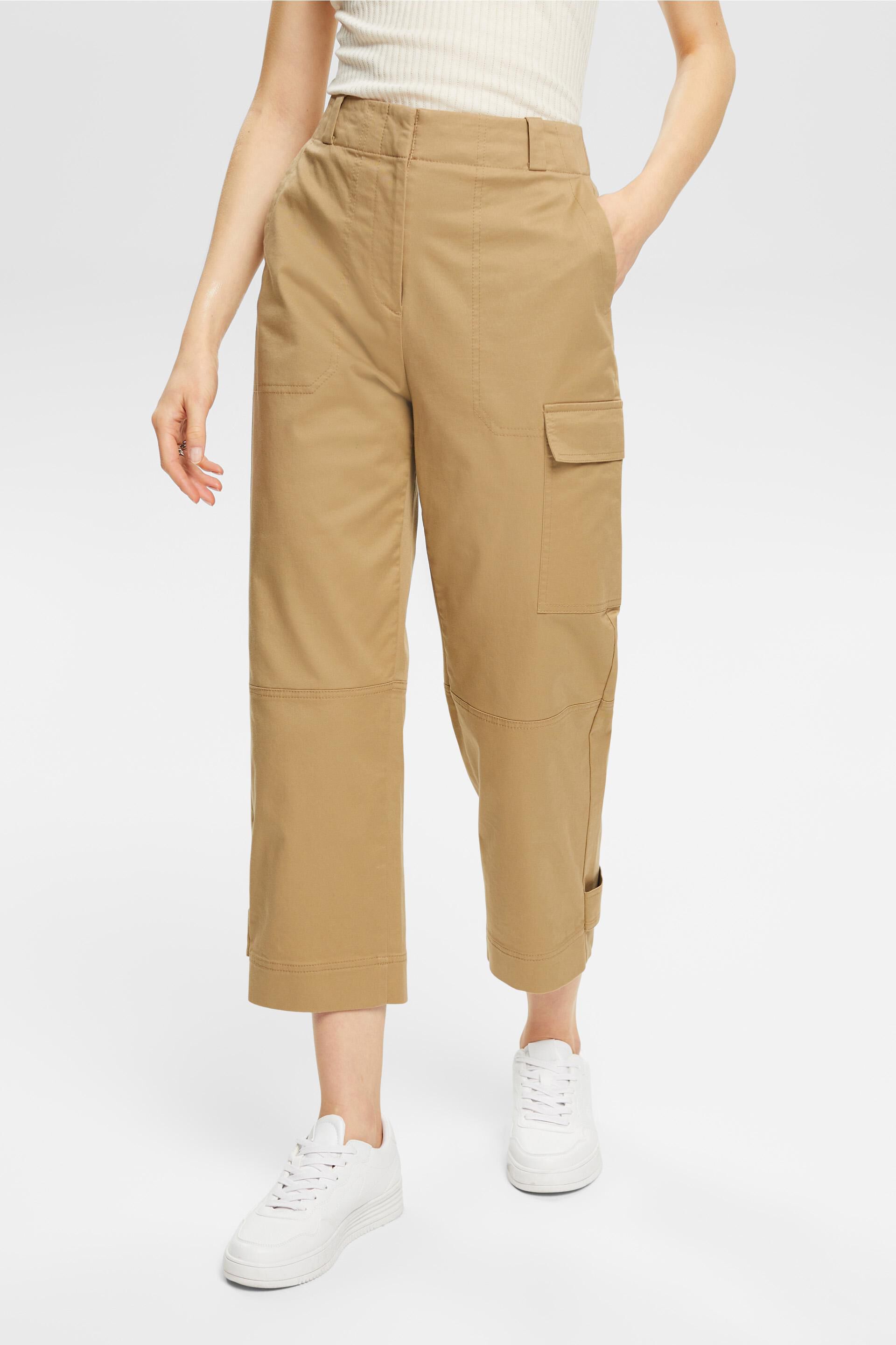 Buy online Turn Up Hem Cropped Trouser from bottom wear for Women by Rigo  for ₹739 at 61% off | 2024 Limeroad.com